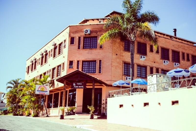 Termas Park Hotel Gravatal Bagian luar foto